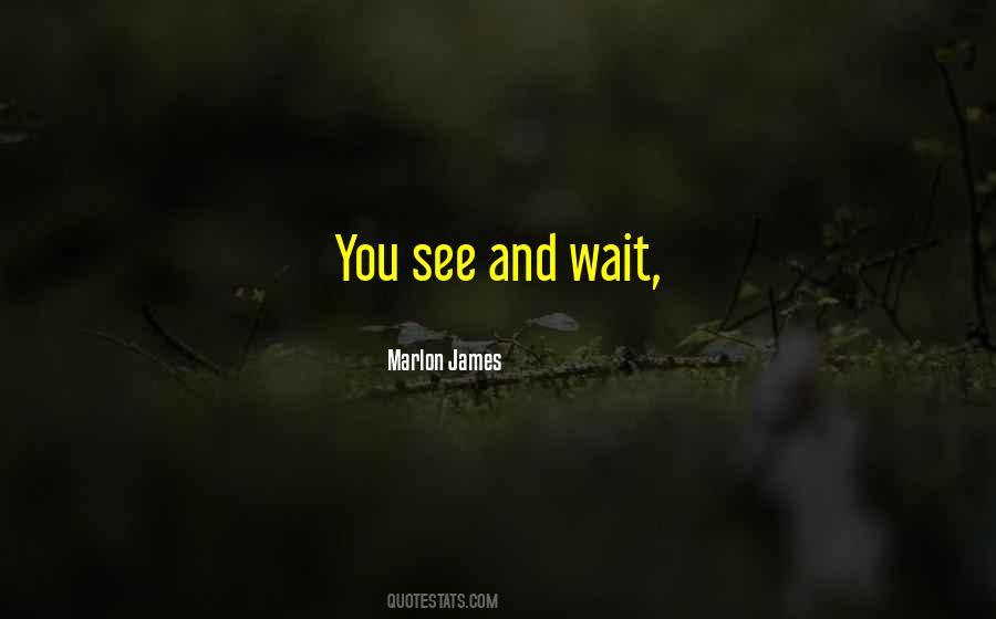 You Wait And See Quotes #458620