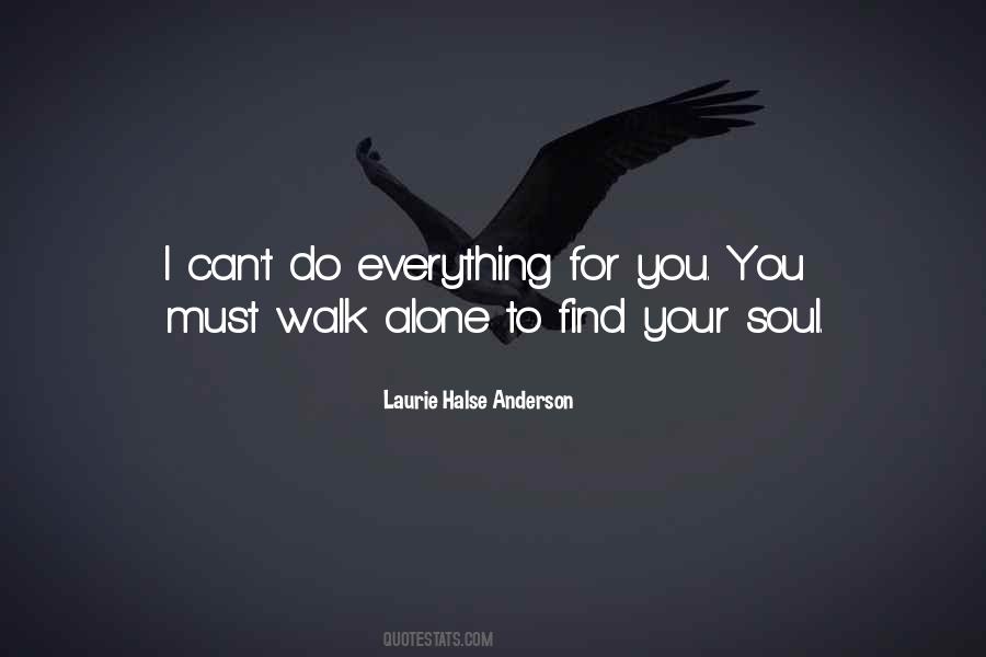 You Walk Alone Quotes #172026