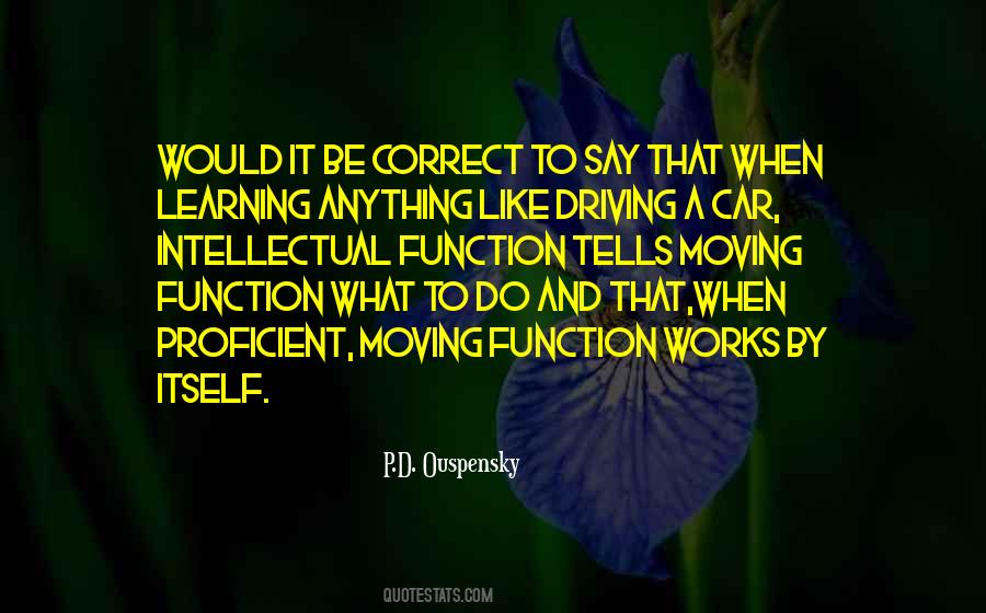 Quotes About Driving A Car #538922