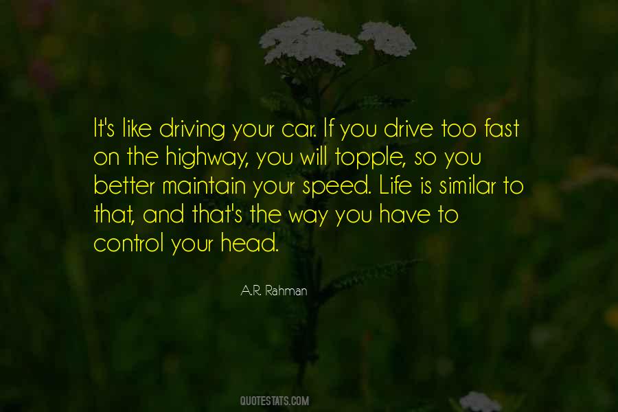 Quotes About Driving A Car #613190