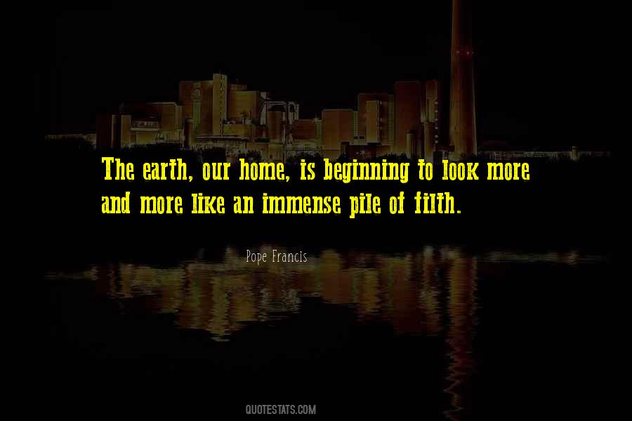 Quotes About The Beginning Of The Earth #1408196