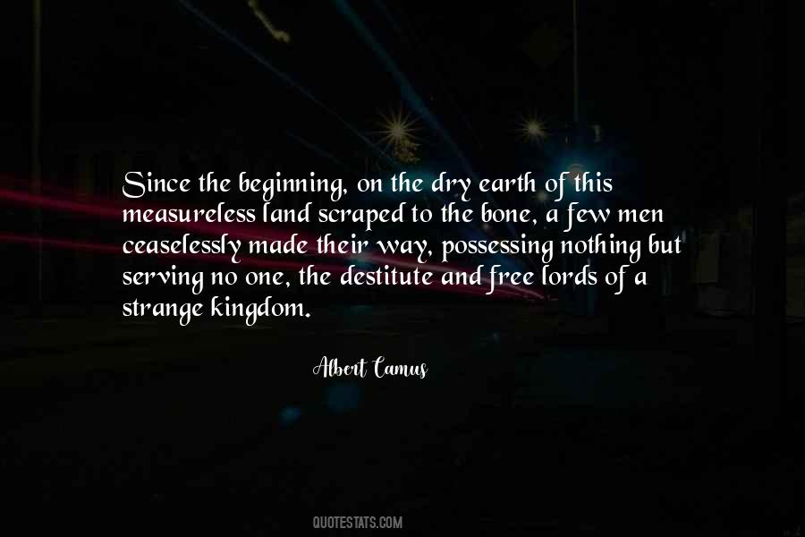 Quotes About The Beginning Of The Earth #76089