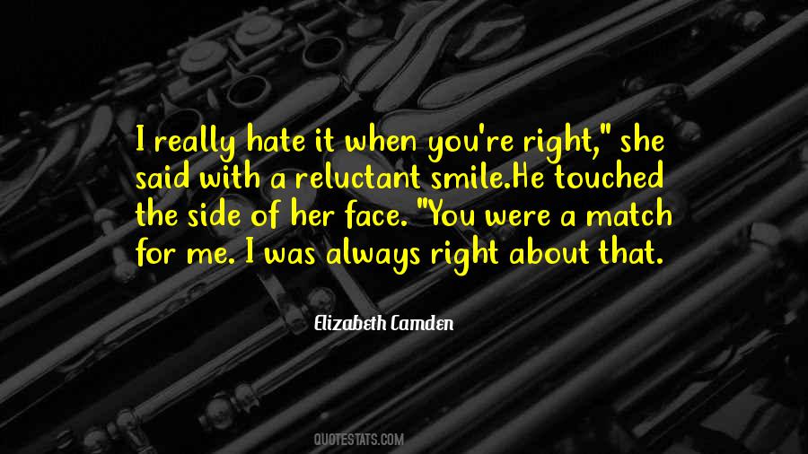 You Were Always Right Quotes #1263770