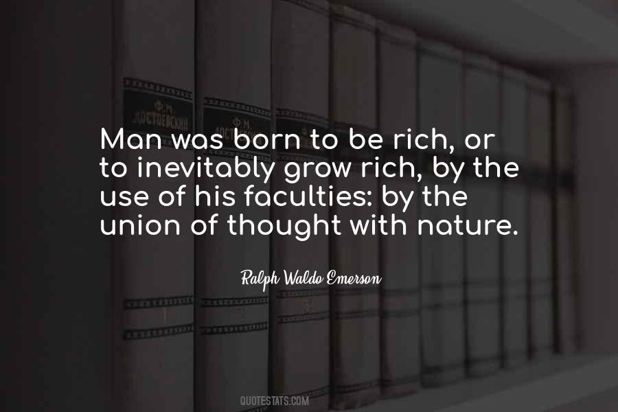 You Were Born Rich Quotes #793224