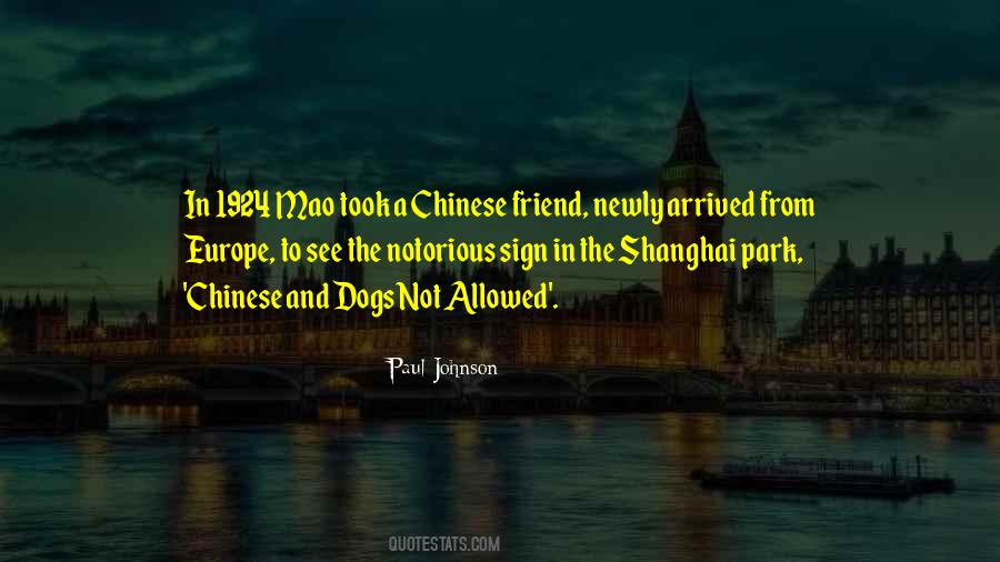 Quotes About Shanghai #260353