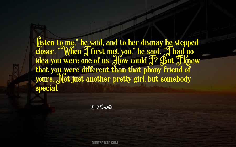 You Were Different Quotes #1029109