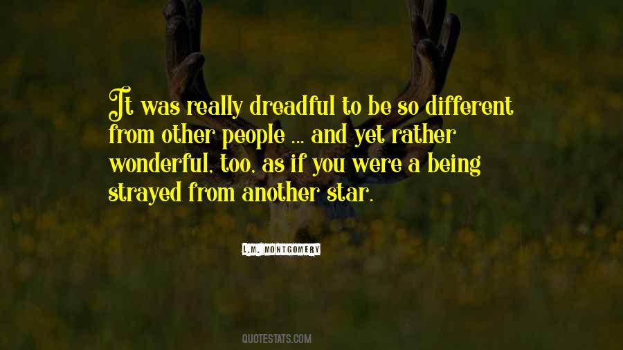 You Were Different Quotes #372721