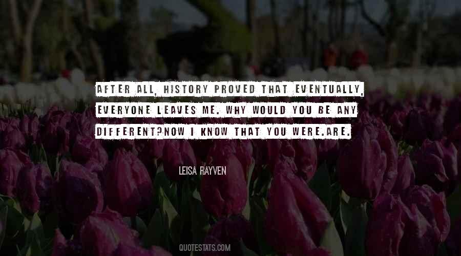 You Were Different Quotes #523166