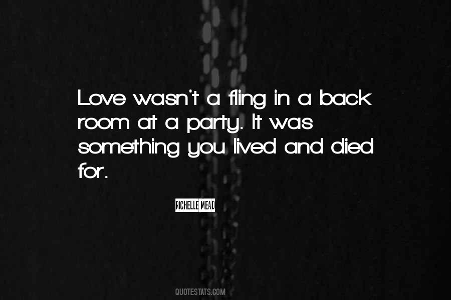 You Were Just A Fling Quotes #811520