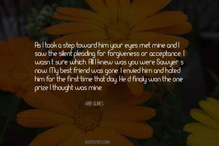 Penelope Douglas Quote: “She laid her head on my chest, holding me close. I  loved it when she did that. All the time I spent thinking she didn't ”