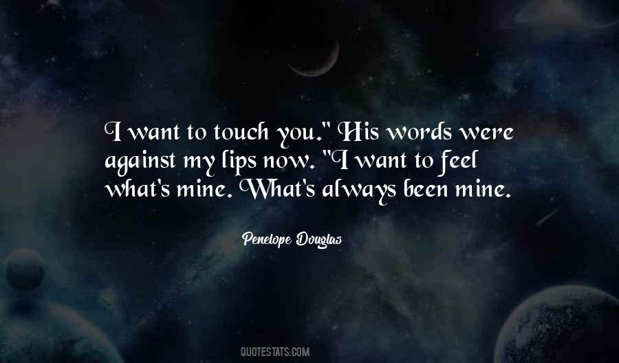 Penelope Douglas Quote: “She laid her head on my chest, holding me close. I  loved it when she did that. All the time I spent thinking she didn't ”