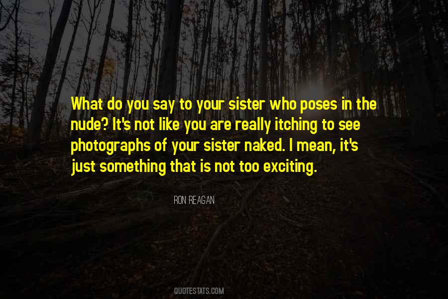 You Were My Sister Quotes #23420