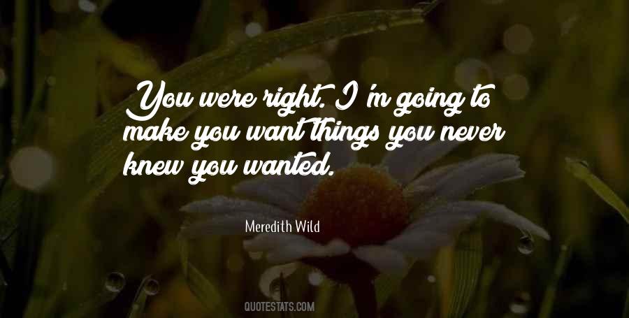 You Were Right Quotes #1252080