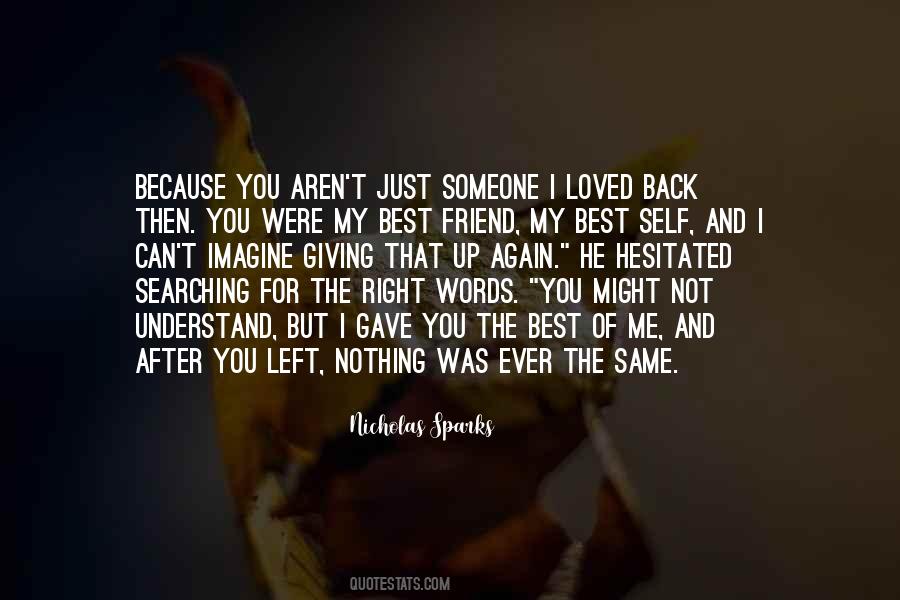 You Were The Best Quotes #178345