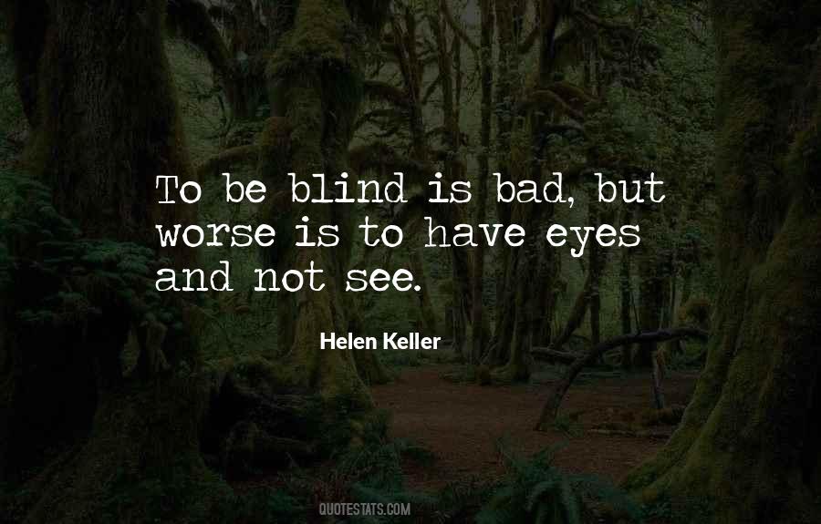 You Were Too Blind To See Quotes #14878