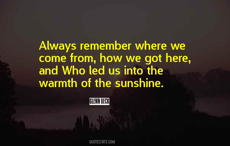 You Will Always Remember Me Quotes #33690