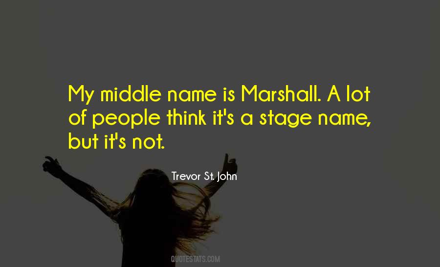 Quotes About Marshall #410480