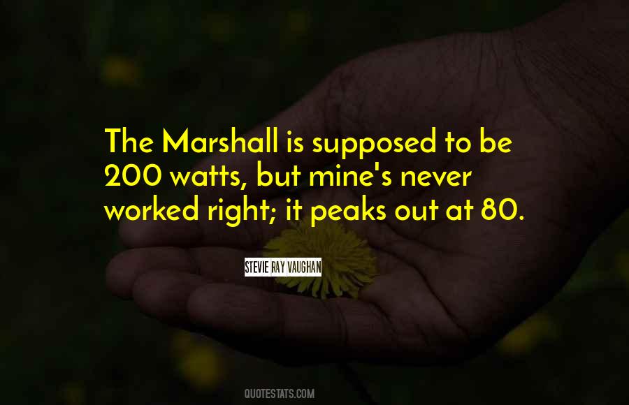 Quotes About Marshall #972140