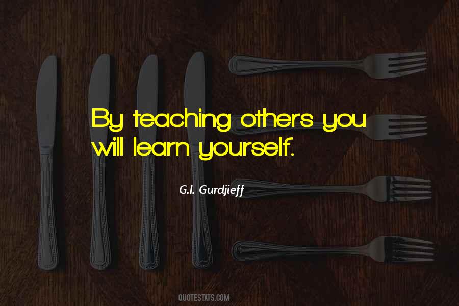 You Will Learn Quotes #1436835