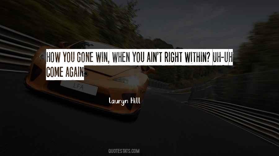 You Win Again Quotes #102208