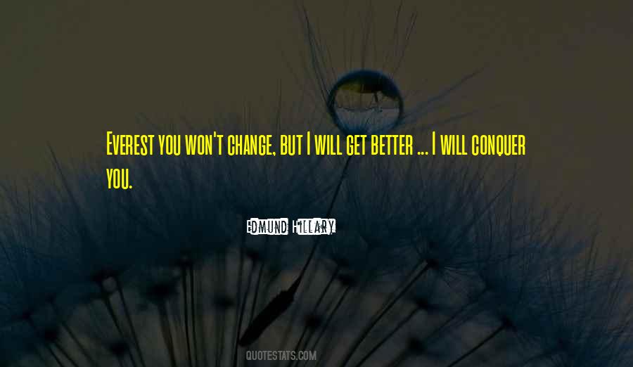 You Won't Change Quotes #1646415