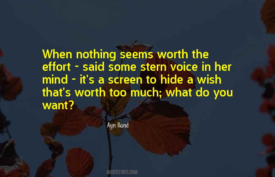 You Worth Nothing Quotes #869074