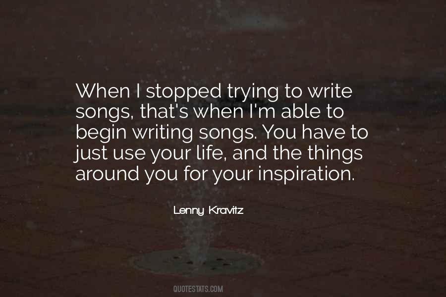 You Write Your Life Quotes #554855