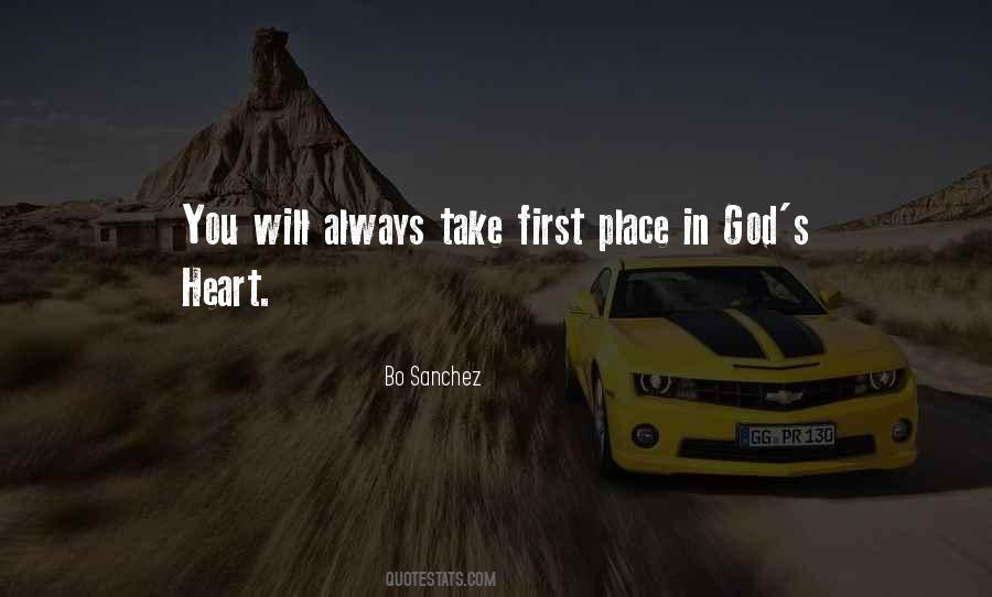 You'll Always Have A Place In My Heart Quotes #558981