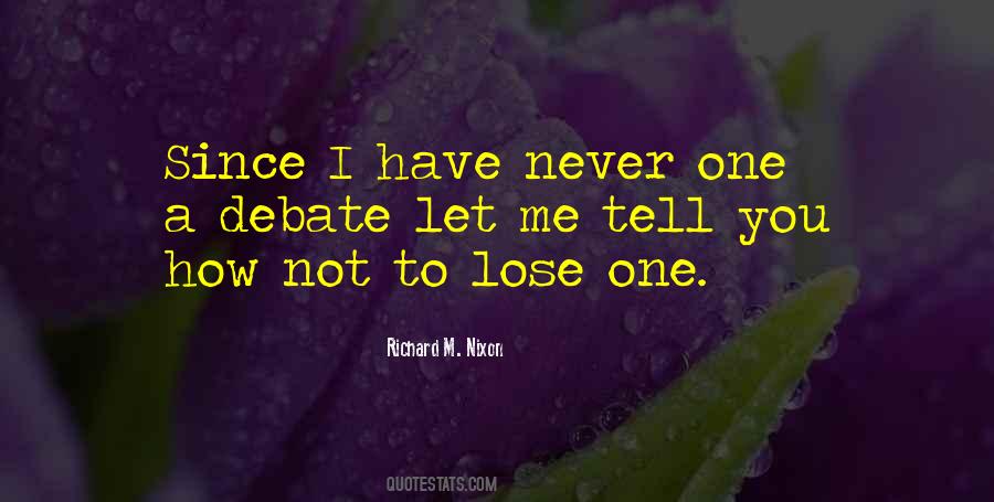 You'll Never Lose Me Quotes #1788894