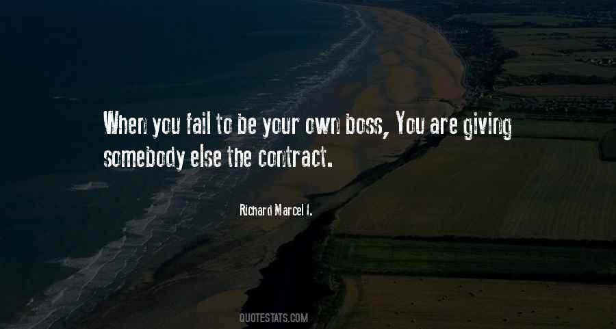 Quotes About Boss Life #1649574