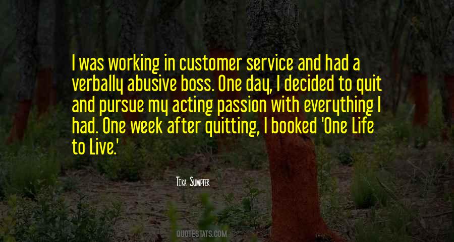 Quotes About Boss Life #607653