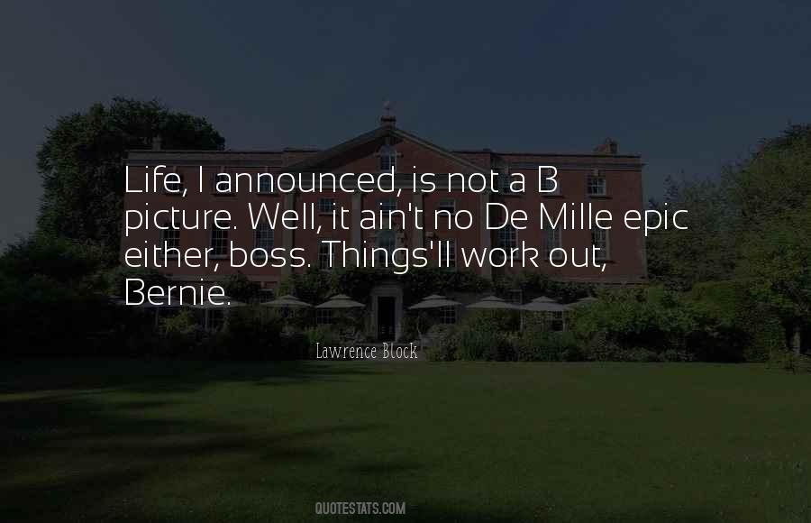 Quotes About Boss Life #985730