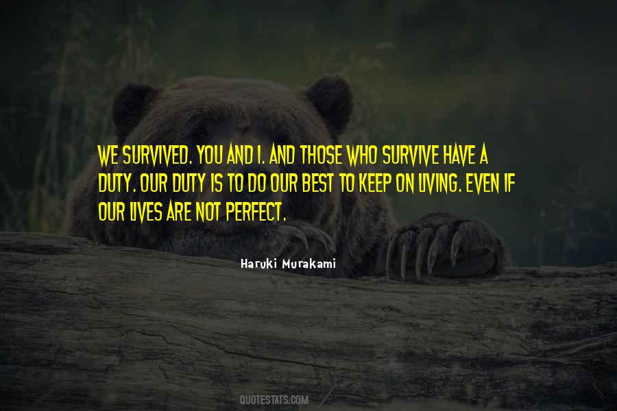 You'll Survive Quotes #55171