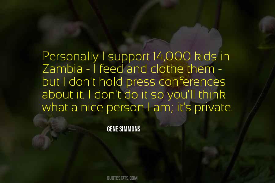 You're A Nice Person Quotes #1081031