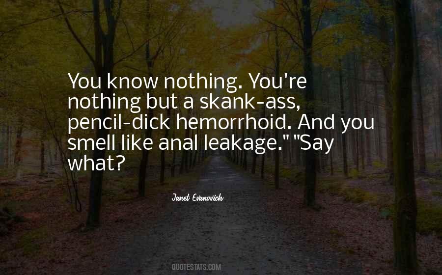You're A Skank Quotes #810243
