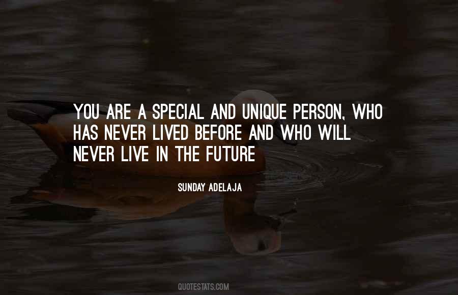 You're A Special Person Quotes #853230