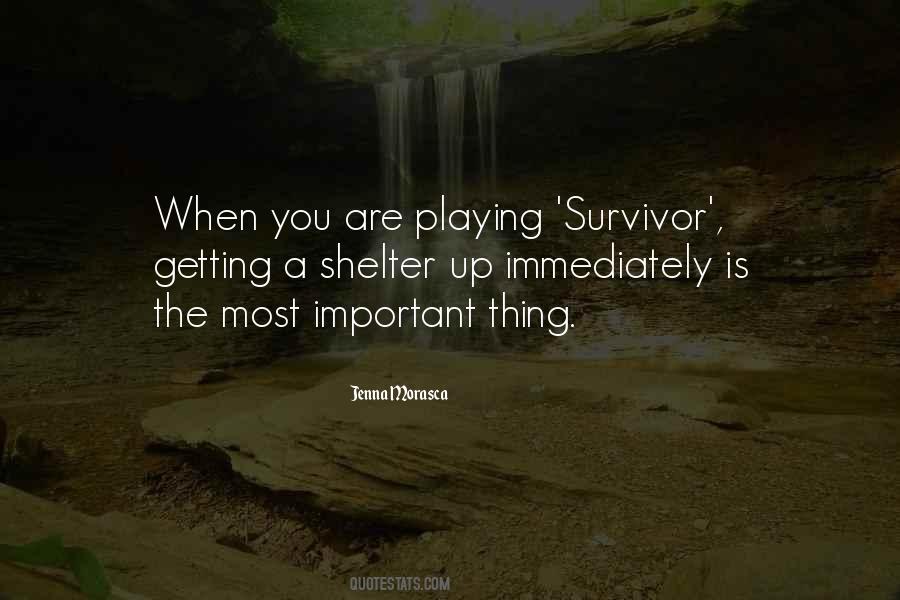 You're A Survivor Quotes #1286308