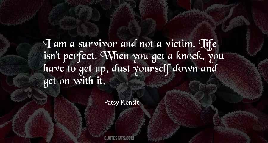 You're A Survivor Quotes #1830452