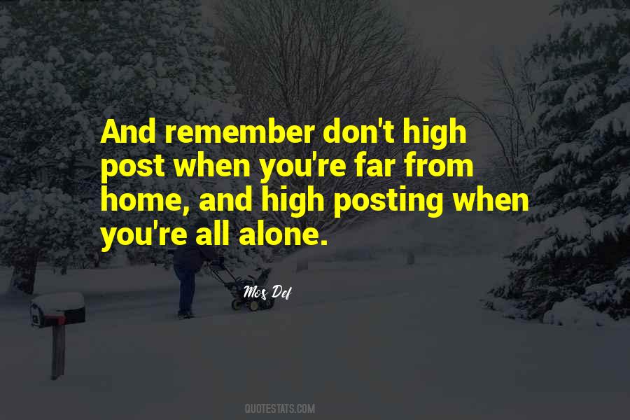 You're All Alone Quotes #1125809