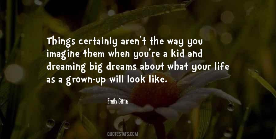 Quotes About Big Dreams #430095