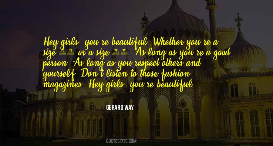 You're As Beautiful Quotes #1426151