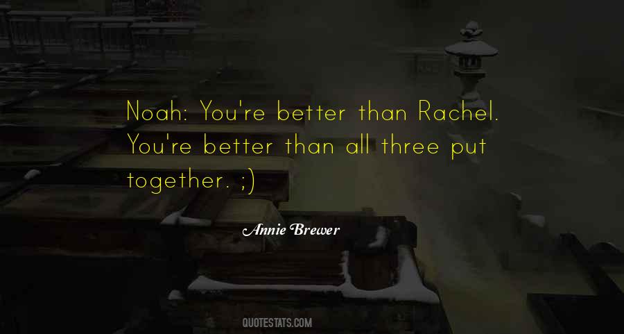 You're Better Quotes #292033
