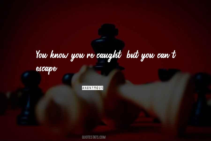 You're Caught Quotes #463175
