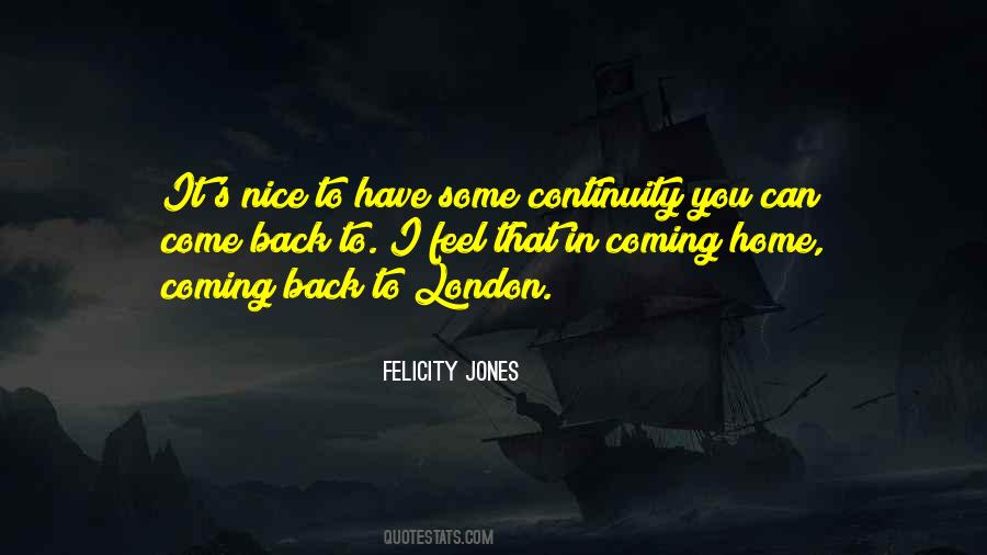 You're Coming Home Quotes #1642225