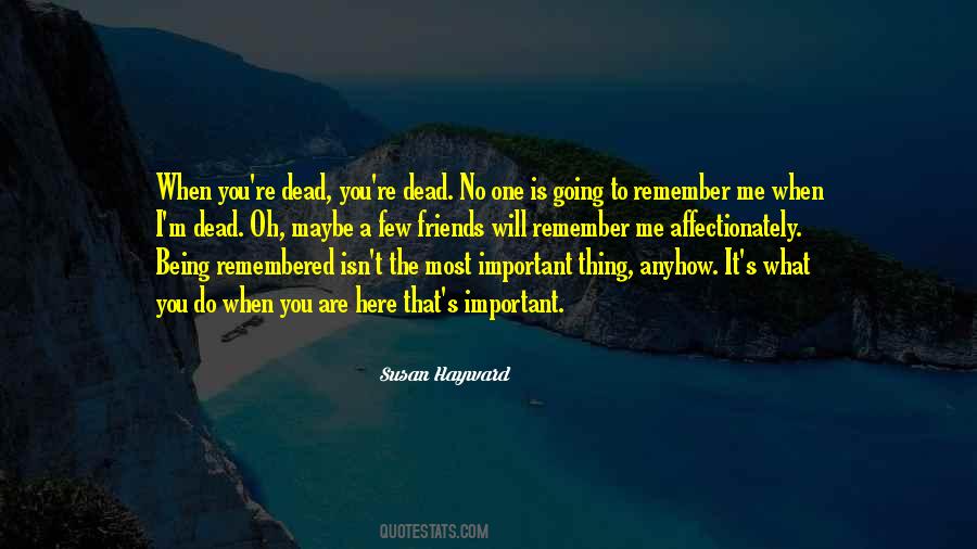 You're Dead Quotes #1216024