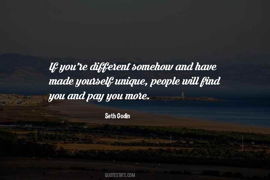 You're Different Quotes #341790