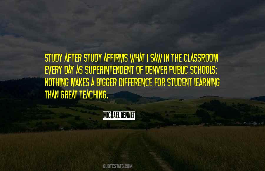 Quotes About Learning Outside The Classroom #1021195