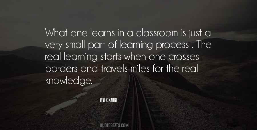 Quotes About Learning Outside The Classroom #1031114