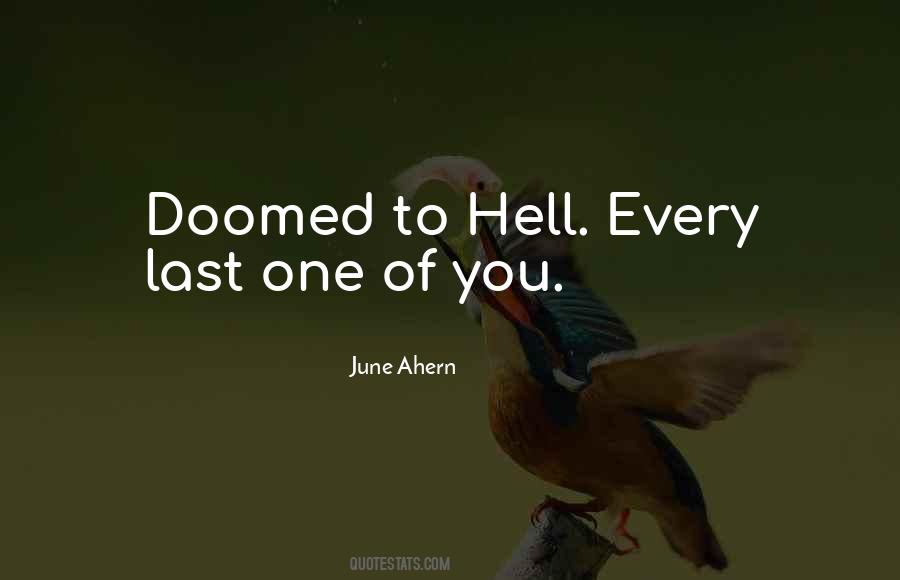 You're Doomed Quotes #595984