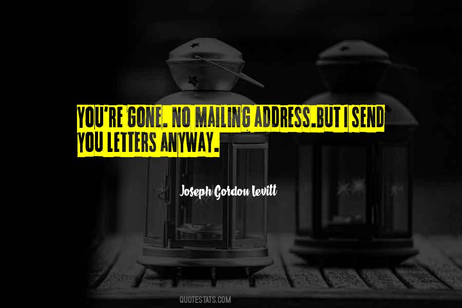 You're Gone Quotes #26866